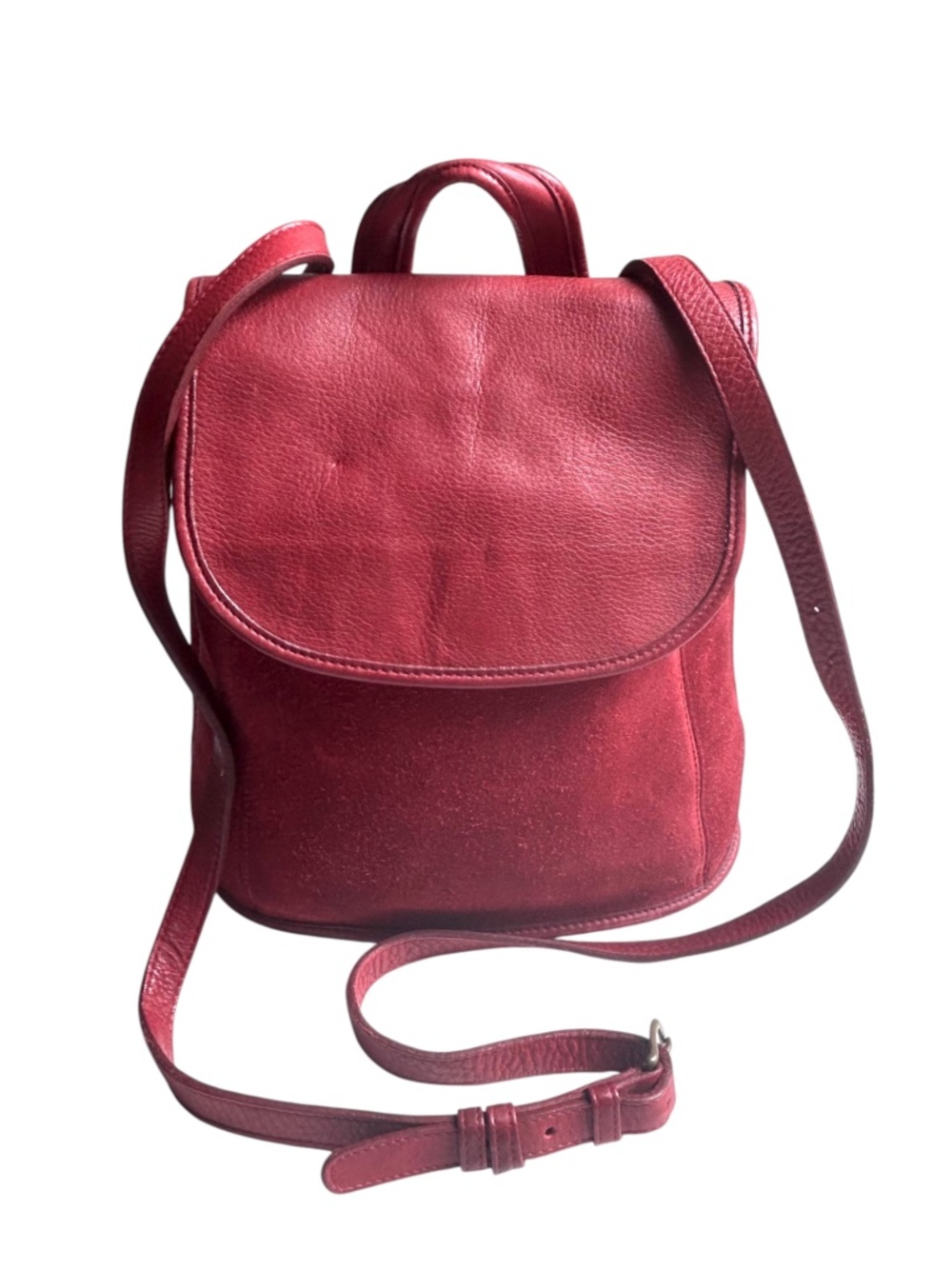 Vintage Coach Berkeley 9016 Convertible Backpack Leather & Suede 1996